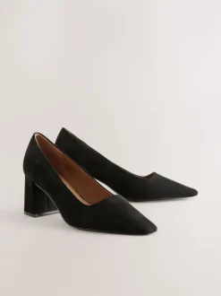Zwart - Standard Chisel Toe Block Courts