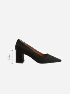 Zwart - Standard Chisel Toe Block Courts
