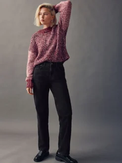 Zwart - Straight Leg Jeans