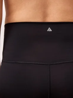 Zwart - Supersoft Dry Tech Flared Yoga Sports Maternity Leggings