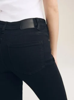 Zwart - Superzachte bootcut-jeans