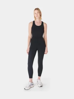 Zwart - Sweaty Betty All Day 7/8 Embossed Leggings