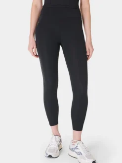 Zwart - Sweaty Betty All Day 7/8 Embossed Leggings