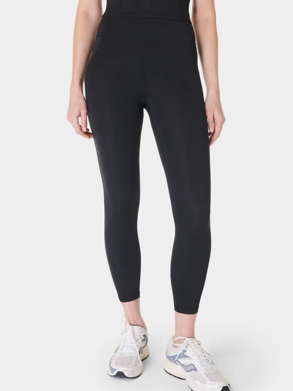 Zwart - Sweaty Betty All Day 7/8 Embossed Leggings