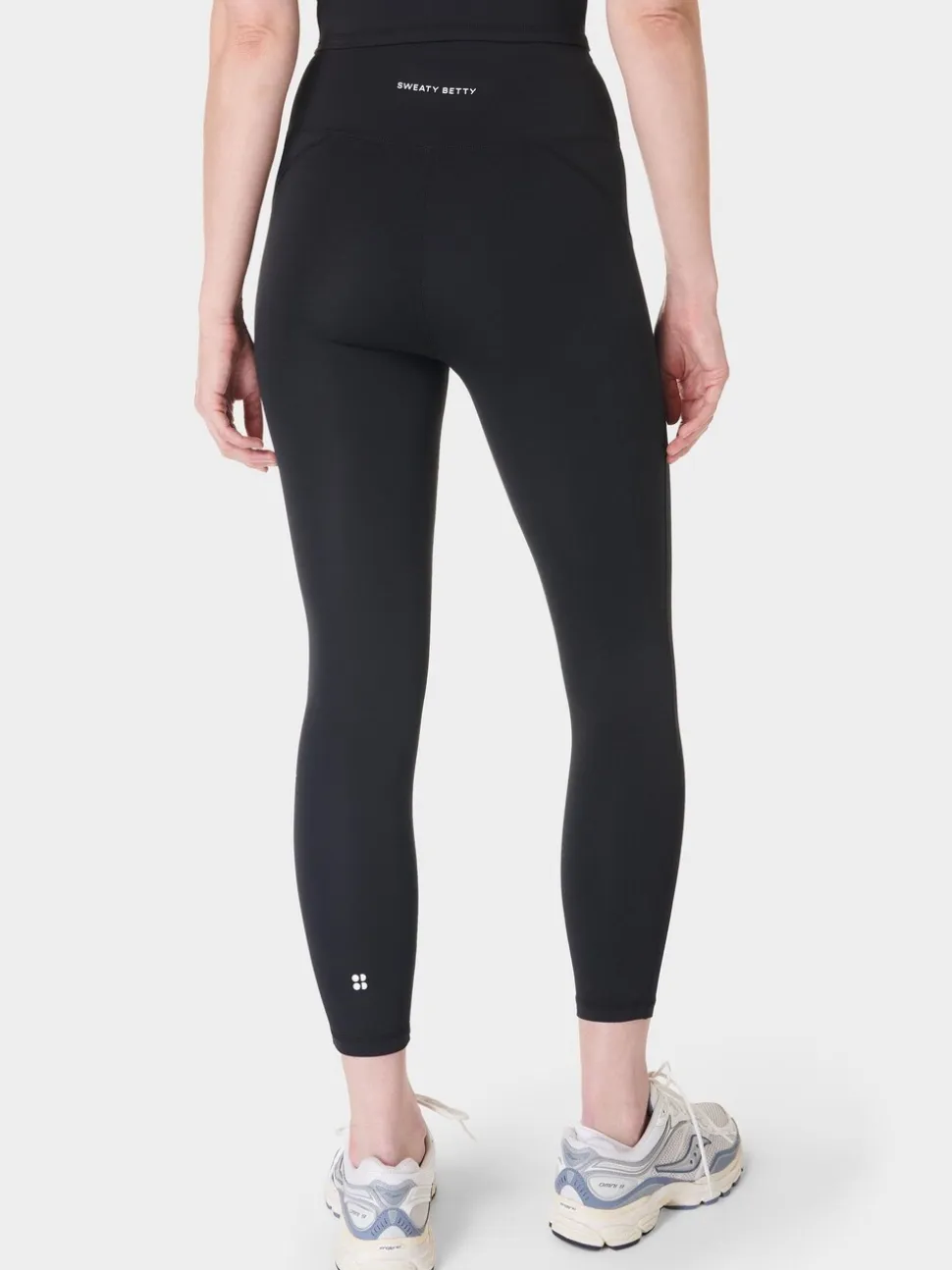 Zwart - Sweaty Betty All Day 7/8 Embossed Leggings
