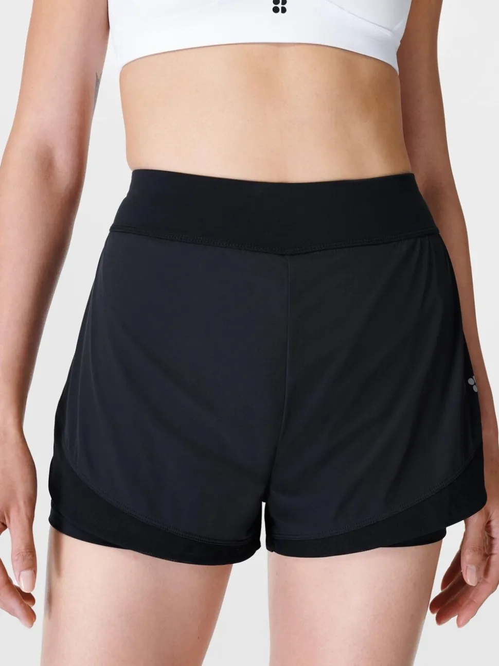 Zwart - Sweaty Betty Tempo Run Shorts