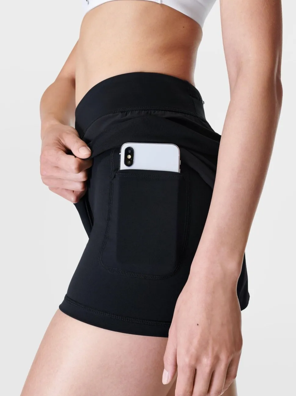 Zwart - Sweaty Betty Tempo Run Shorts