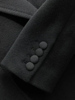 Zwart - Tabitha Simmons X Next Premium Double Breasted Coat