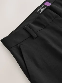 Zwart - Tailored Hourglass Slim Trousers with Wool