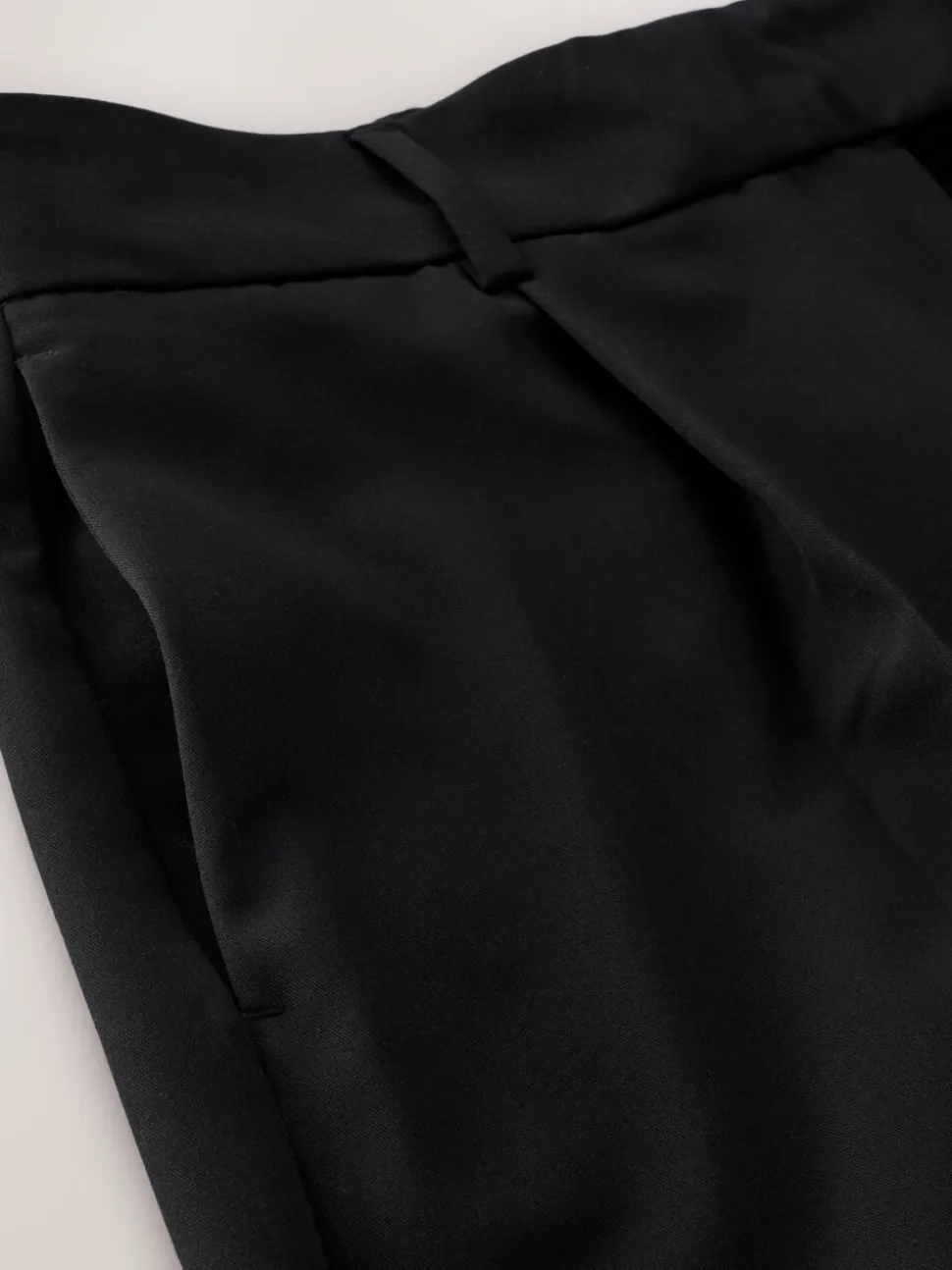 Zwart - Tailored Tapered Trousers