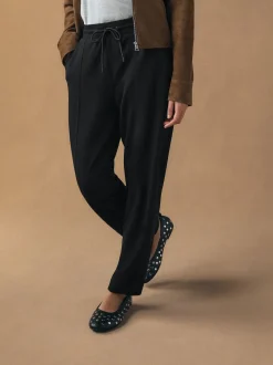 Zwart - Tapered Jersey Joggers