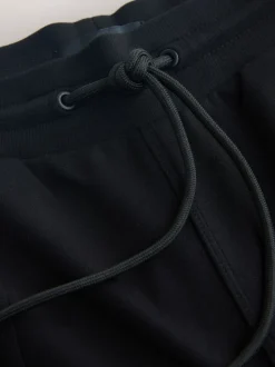Zwart - Tapered Jersey Joggers