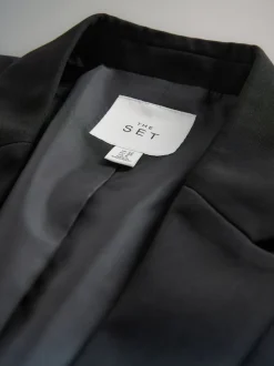 Zwart - The Set Single Breasted Blazer