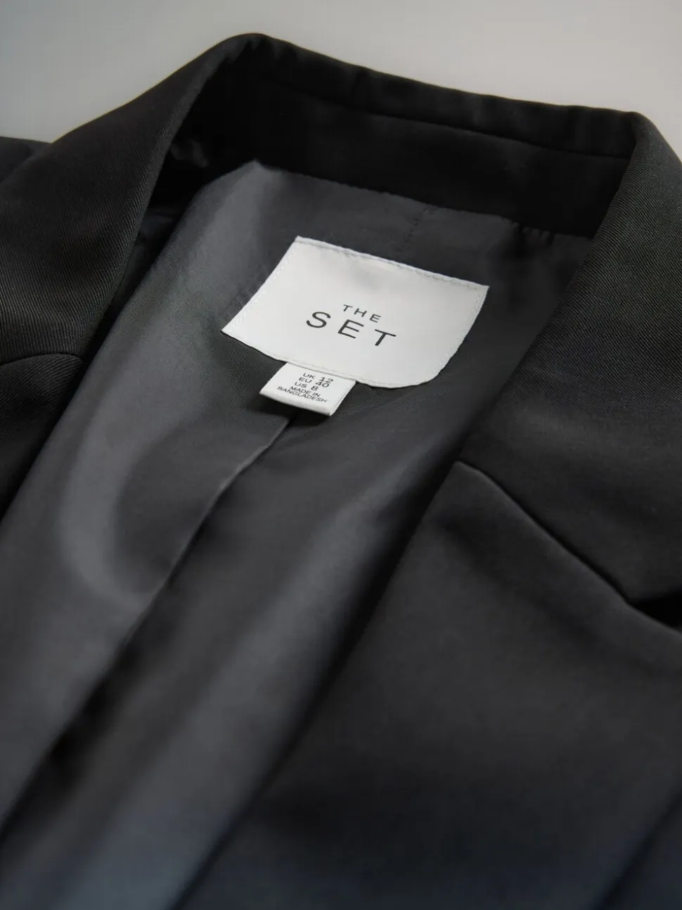 Zwart - The Set Single Breasted Blazer