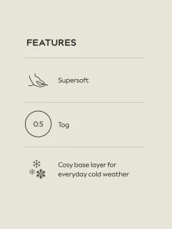 Zwart - Thermal Maximum Warmth Cosy Ribbed Vest