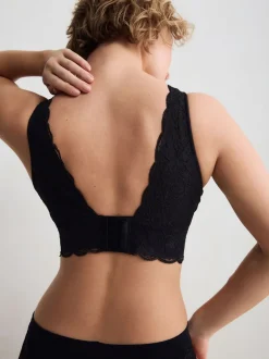 Zwart - Total Support Lace Bra