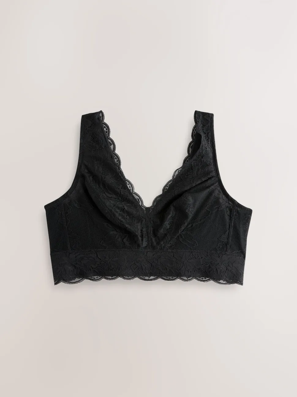 Zwart - Total Support Lace Bra