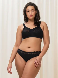 Zwart - Triumph - Doreen - Beugelloze beha