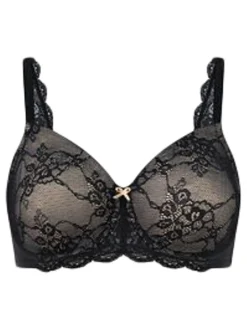 Zwart - Triumph® minimaliserende Contouring Sensation beha