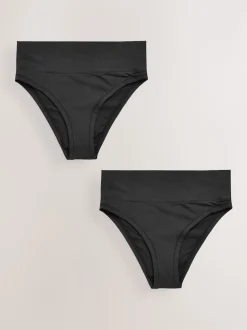 Zwart - Ultimate Comfort Knickers 2 Pack