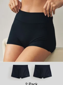 Zwart - Ultimate Comfort Knickers 2 Pack