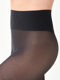 Zwart - Ultimate Comfort Opaque Set met twee opaque 40D panty's