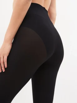 Zwart - Ultimate Comfort Opaque Set met twee opaque 100D panty's