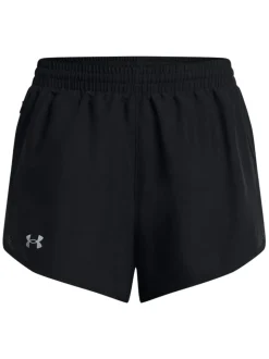 Zwart - Under Armour Fly By 3 short