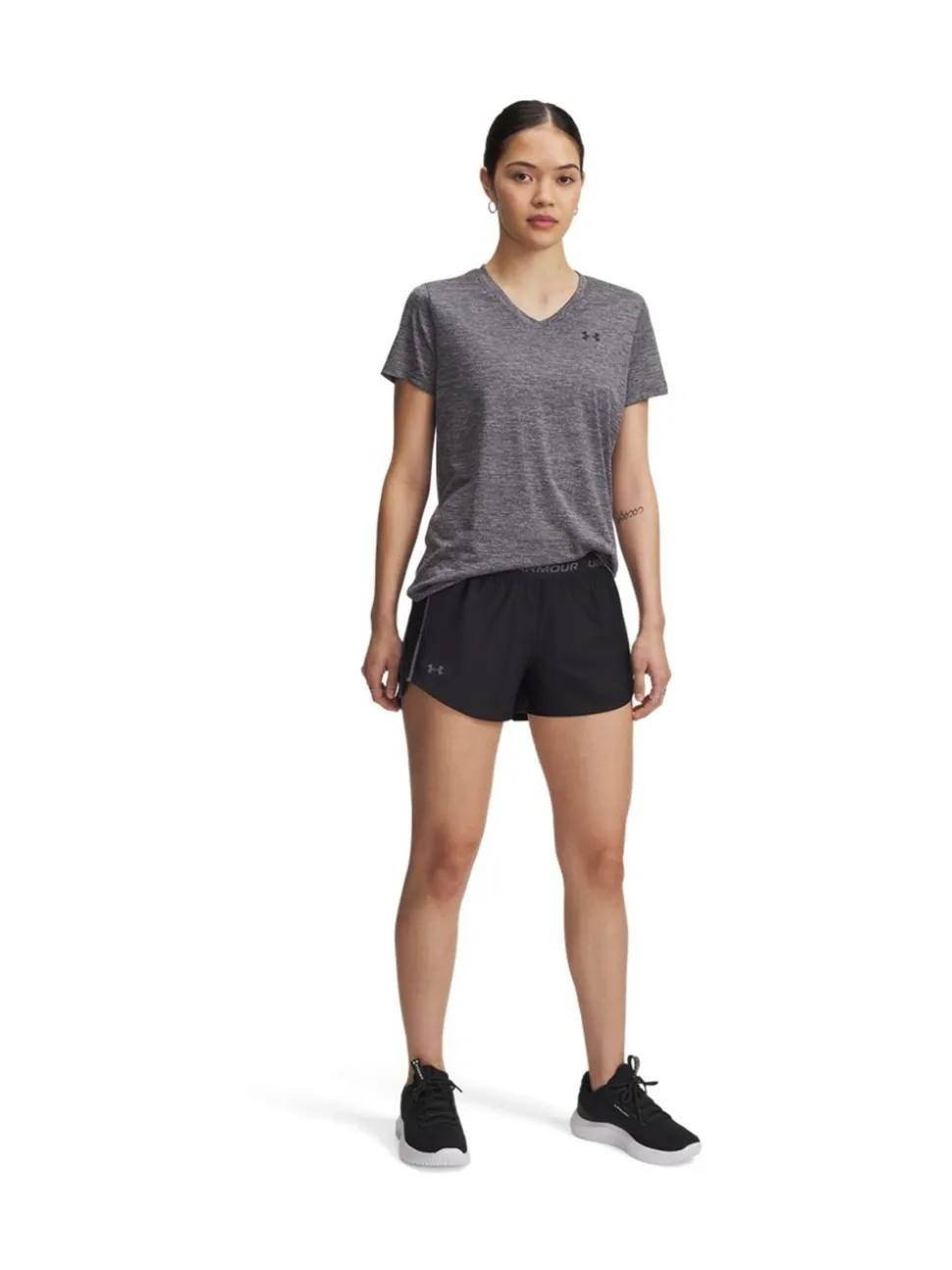 Zwart - Under Armour Tech Play Up shorts