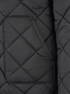 Zwart - U.S. Polo Assn. Lichtgewicht gewatteerd jack
