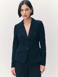 Zwart - Vero Moda blazer met aansluitende pasvorm