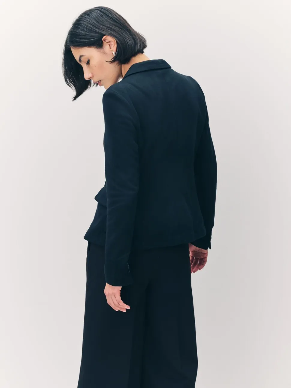 Zwart - Vero Moda blazer met aansluitende pasvorm