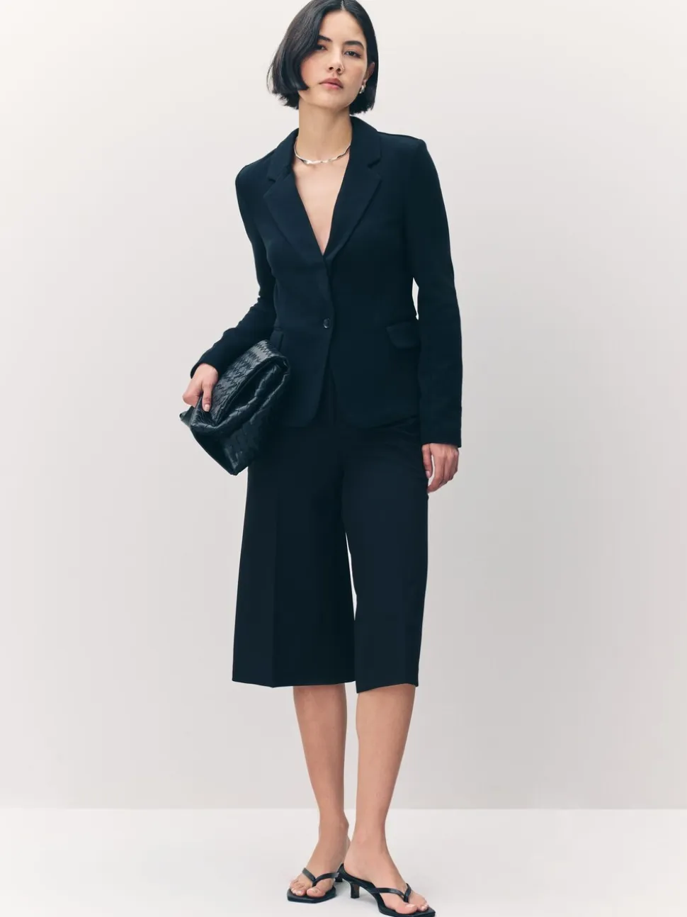 Zwart - Vero Moda blazer met aansluitende pasvorm