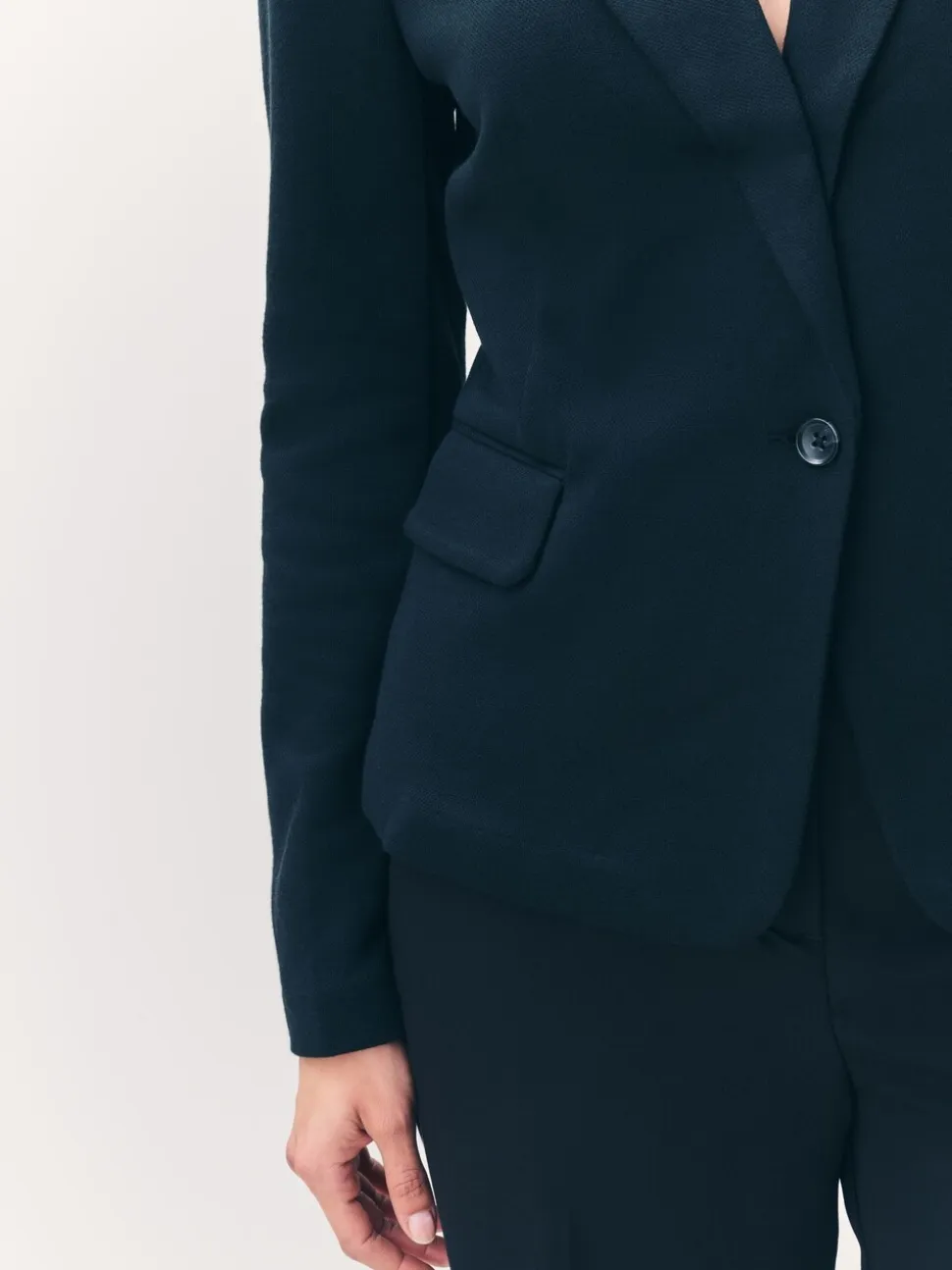 Zwart - Vero Moda blazer met aansluitende pasvorm