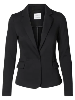 Zwart - Vero Moda blazer met aansluitende pasvorm