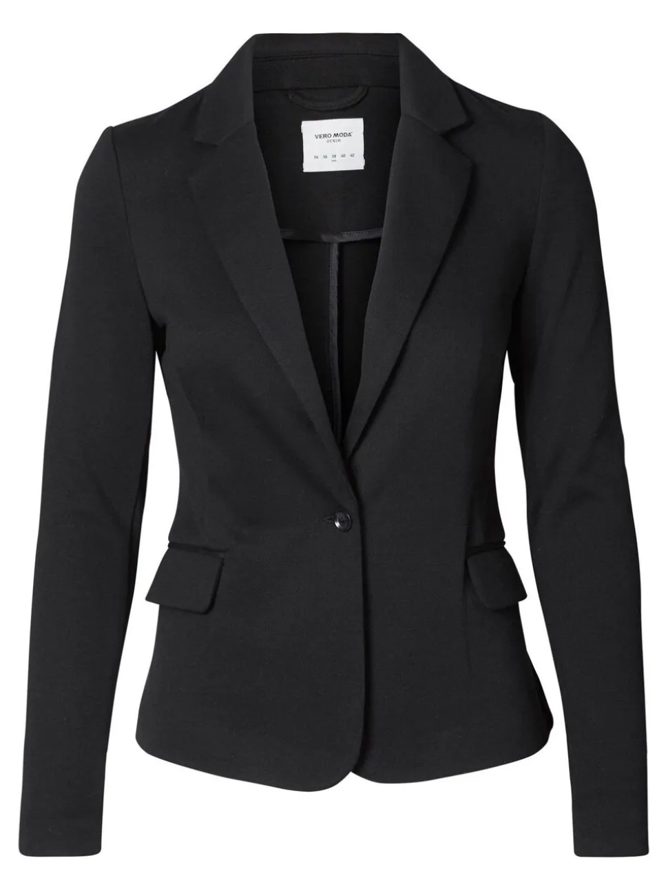 Zwart - Vero Moda blazer met aansluitende pasvorm