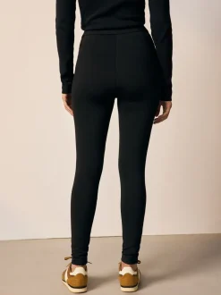 Zwart - Verpakking van 2 ponté leggings
