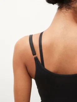 Zwart - Wear Your Own Bra - Body met sterke buikcorrectie