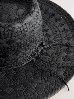 Zwart - Western Hat