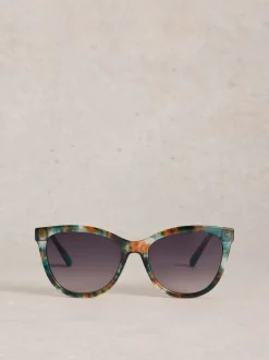 Zwart - White Stuff Cat Eye Sunglasses