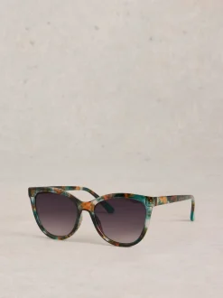 Zwart - White Stuff Cat Eye Sunglasses