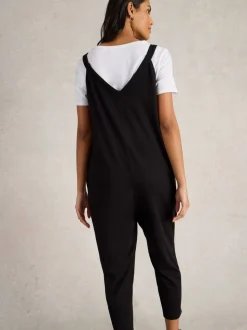 Zwart - White Stuff Selina jersey jumpsuit