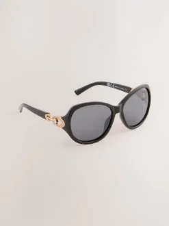 Zwart - Wrap Around Sunglasses