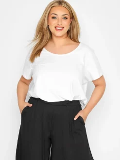 Zwart - Yours Curve - Jersey short