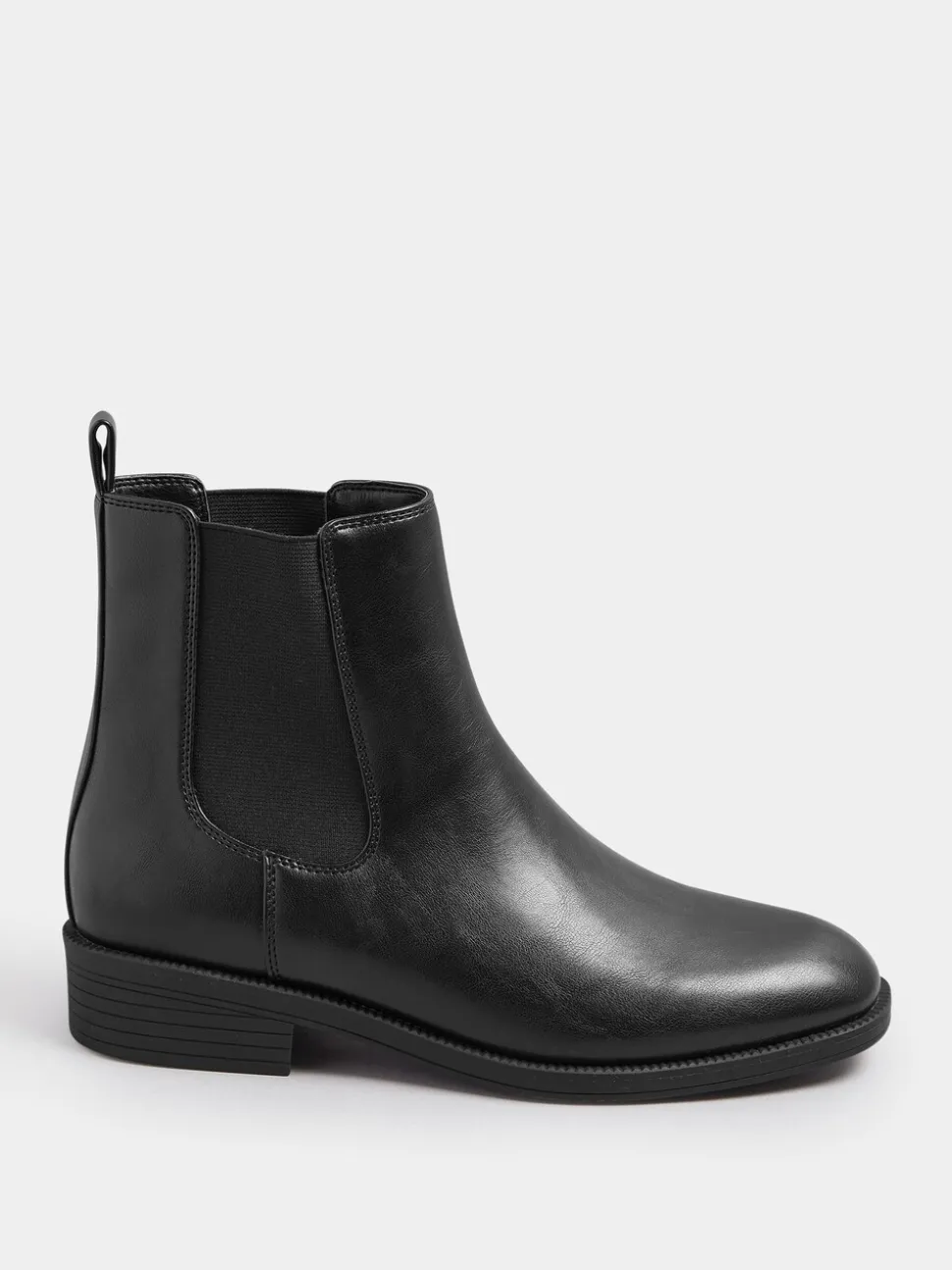 Zwart - Yours Curve Ankle Chelsea Boots