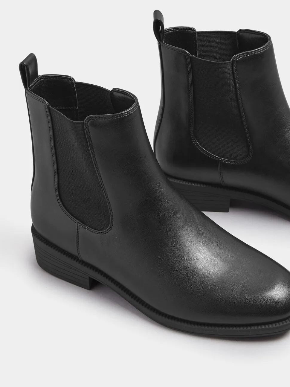 Zwart - Yours Curve Ankle Chelsea Boots