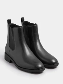 Zwart - Yours Curve Ankle Chelsea Boots