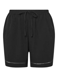 Zwart - Yours Curve Ladder Shorts