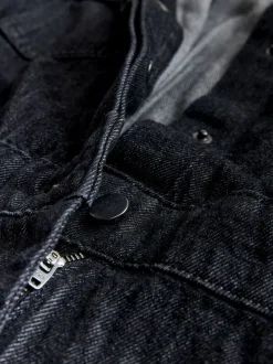 Zwart - Zwangerschap - Denim overall
