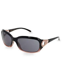 Zwart en roze met kleurverloop - Ted Baker - Modieuze zonnebril